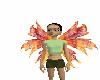 Animated Flame Wings