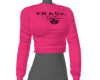 P*SSY PINK PR4DA SWEATER