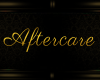 Aftercare Golden Sign
