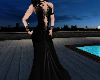 V4 Gala dress black