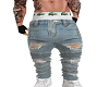 Jeans rasgado Lacoste