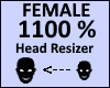 Head Scaler 1100% Female
