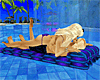 Pool Raft & Kiss Pose