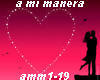 a mi manera  amm1-19