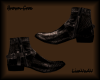 [LM]Men's Boots-Brn Croc