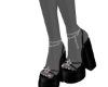 Y2K Black Heels