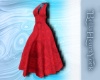 Vintage Red Halter Dress