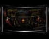 Romantic Dark Fireplace