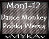 DANCE MONKEY POLSKA WERS