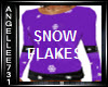 SNOW FLAKES SWEATER purp