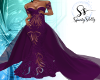 {SS} Purple Evening Gown