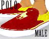RED&Yellow Polo Sneaker