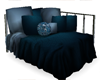 Blue Pillow Fight Bed
