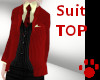 Red Suit Tops