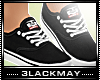 .:3M:. OBEY Black Shoes