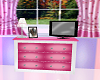 pink princess dresser