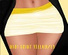 LV/Mini Skirt Yellow