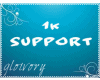 1K Support Sticker