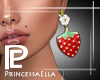 {PE} Strawberry Earrings