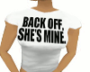 Back Off She's Mine Top