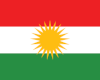 Kurdish Head Flag W