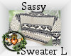 ~QI~ Sassy Sweater L
