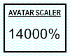 TS-Avatar Scaler 14000%