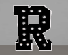 Black Letter R Sign