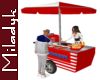 MLK Red Burger Cart