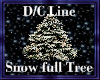 D/C Snowy Christmas Tree