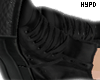 Platform Black Shoes