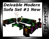 Derv Modern Sofa Set #1