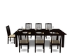Dinner table with Chairs