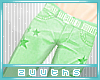 Kawaii Green Pants