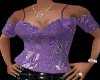 Purple lace top