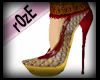 [R] red Valentine shoes