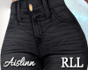 RLL Black Ripped Jeans