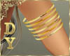 DY* Onyx Gold Armband L