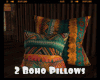 *2 Boho Pillows