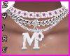 🌸 M Letter Necklaces