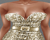 H/Gold Bling Dress Slim