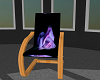 MM ple rose cuddle chair