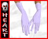 Wedding Gloves Lilac sml