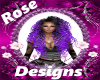Black Purple Curls