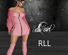 Pink Sweater Dress-RLL