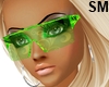 Lime Diva Glasses