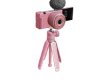 vlog camera pink