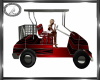 red golfcart animated