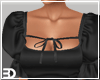 Black Flair Skirt Dress