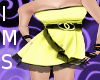 IMS-Yellow Short Dress